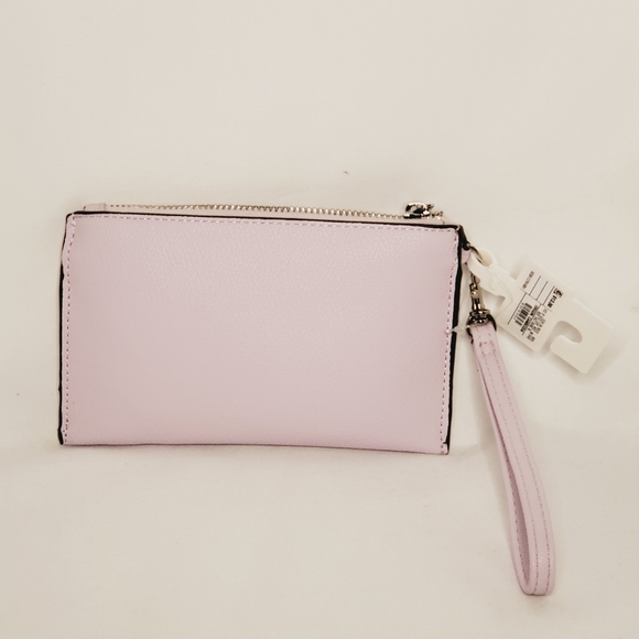 A New Day Double Zip Wristlet - Pink - Picture 2 of 4
